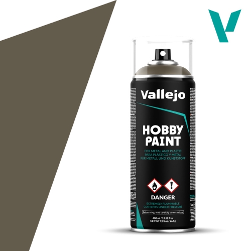 Vallejo Hobby Paint Spray US oliv drab, 400ml (g.P. 1L= 30€)
